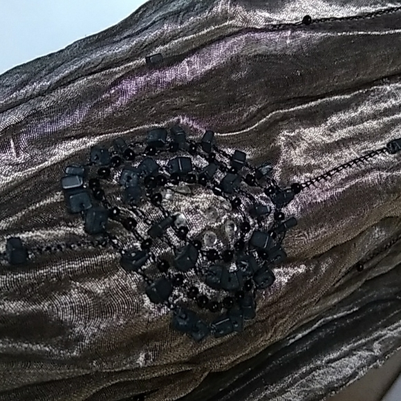 Coveri Collection metallic scarf - Picture 11 of 16